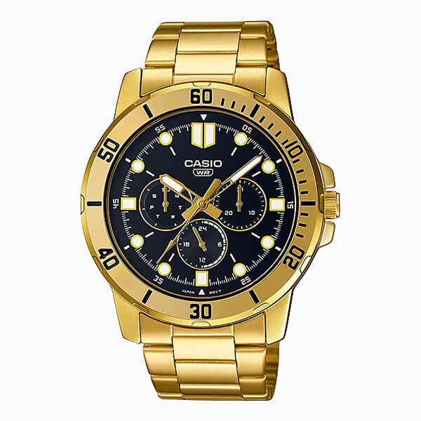 Casio Casio Men Watch MTP-VD300G-1EUDF, Black