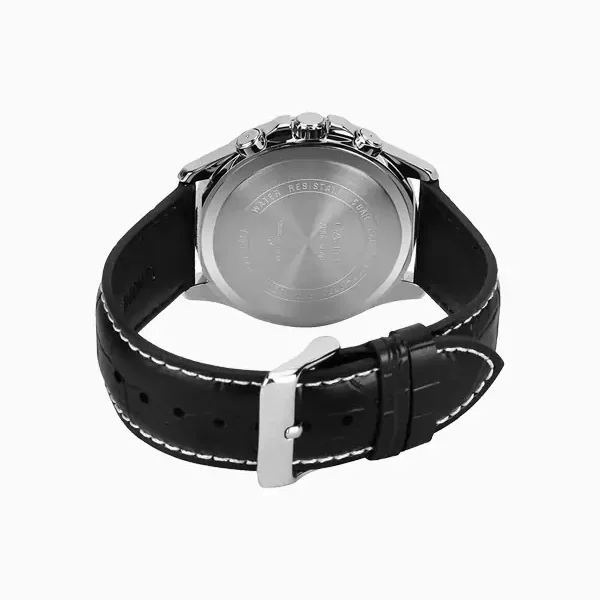 Casio Enticer Black Dial Leather Strap Men's Watch MTP1374L1AV