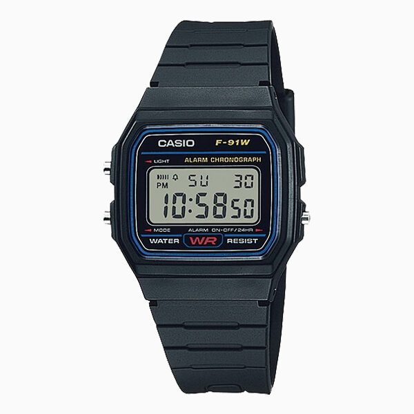 Casio F91W-1S Classic Resin Strap Digital Sport Watch