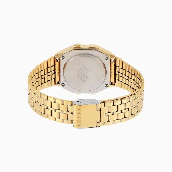 Casio Men's A159WGEA-1DF Stylish Gold Digital Watch