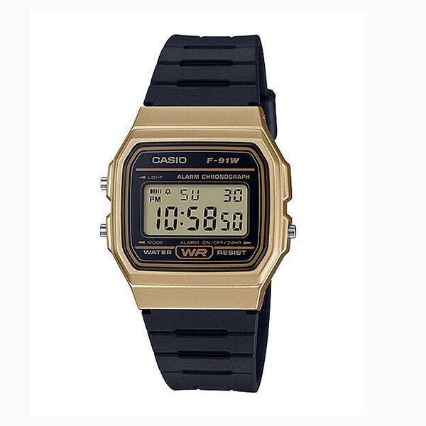 Casio Men's Classic F91WM-9A Green Silicone Quartz Fashion Watch