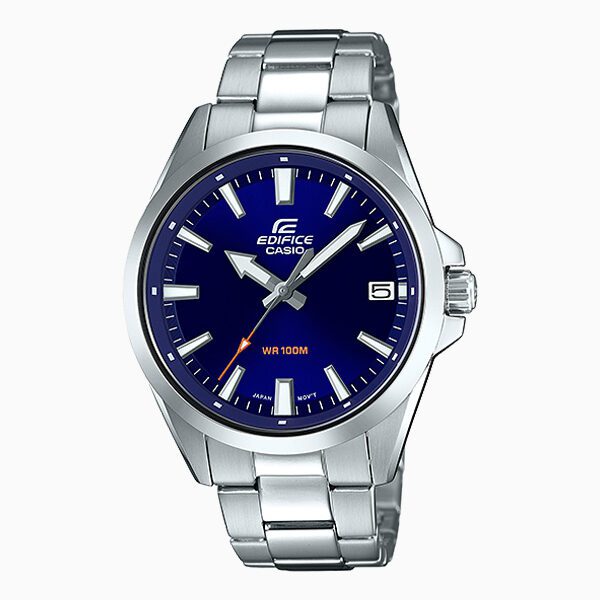 Casio Men's EFV-100D-2AVUEF Edifice Analog Display Quartz Silver Watch