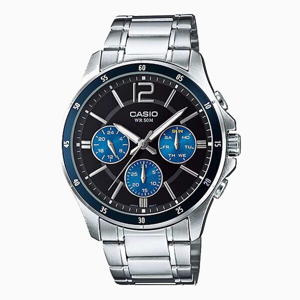 Casio Men's Enticer Mtp 1374D 2Avdf(A950) Black