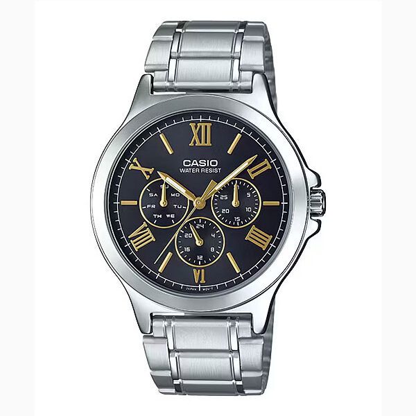 Casio Multi-Dial Stainless Steel Men's Watch MTP-V300D-1A2