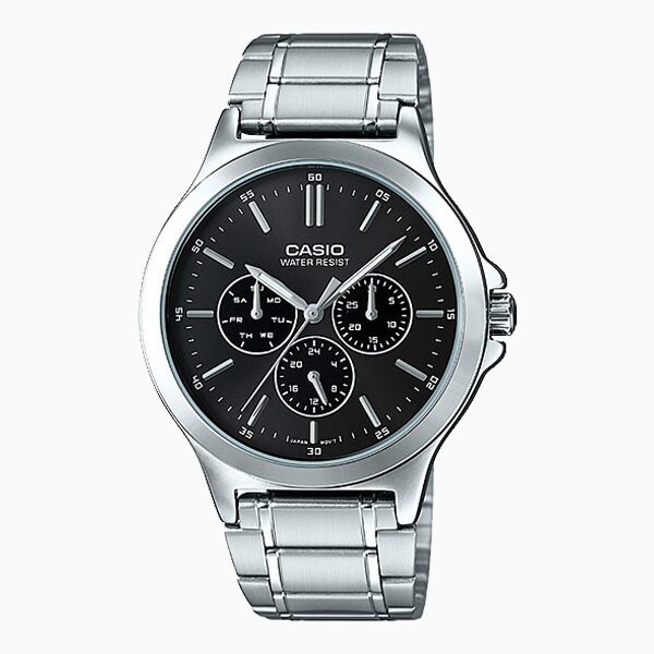 Casio Multi-Dial Stainless Steel Men's Watch MTP-V300D-1AV
