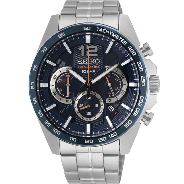 Seiko SSB345P1 Metal Band Men Watch